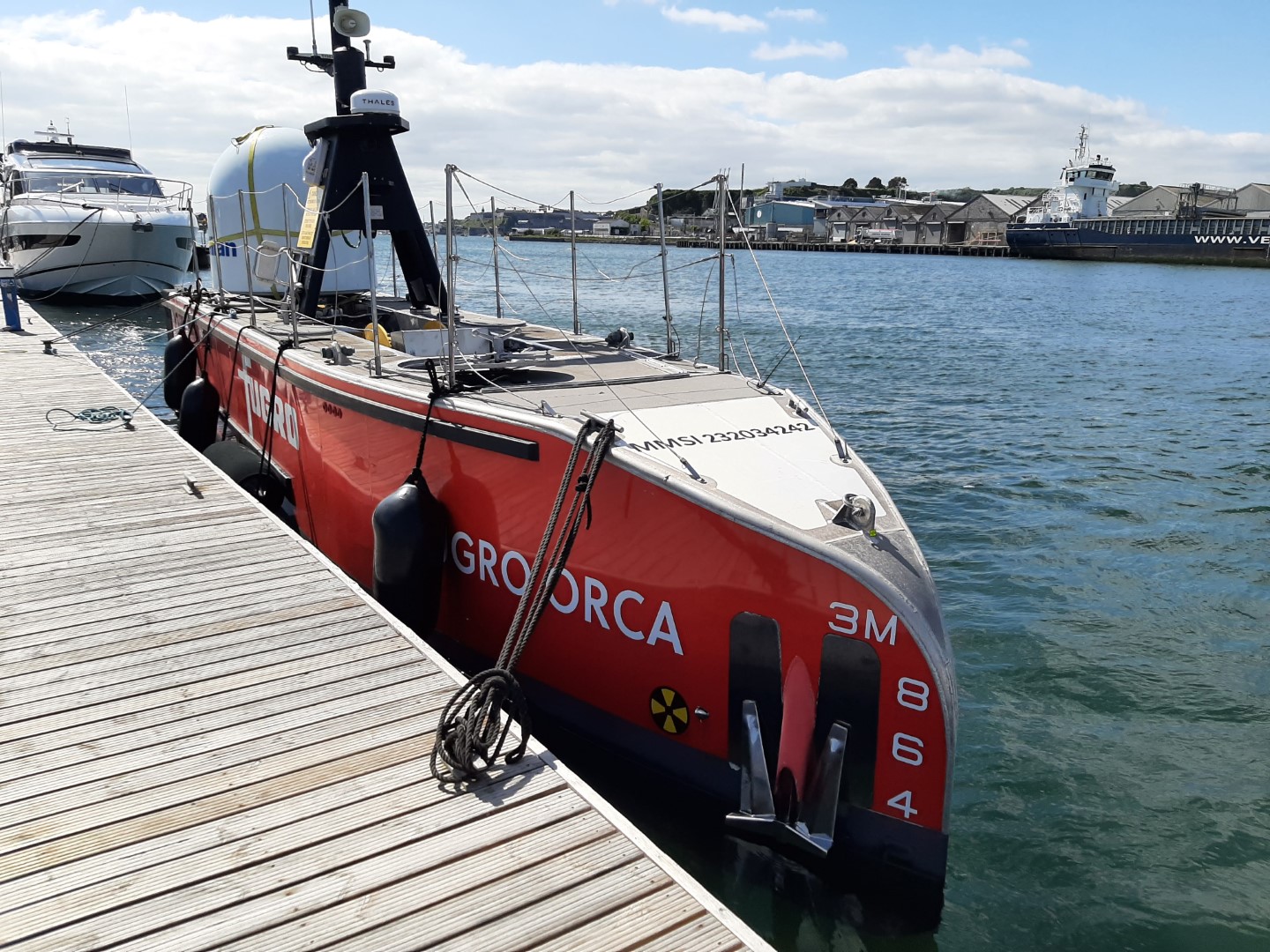 Fugro Continue USV Testing From Turnchapel Wharf | News